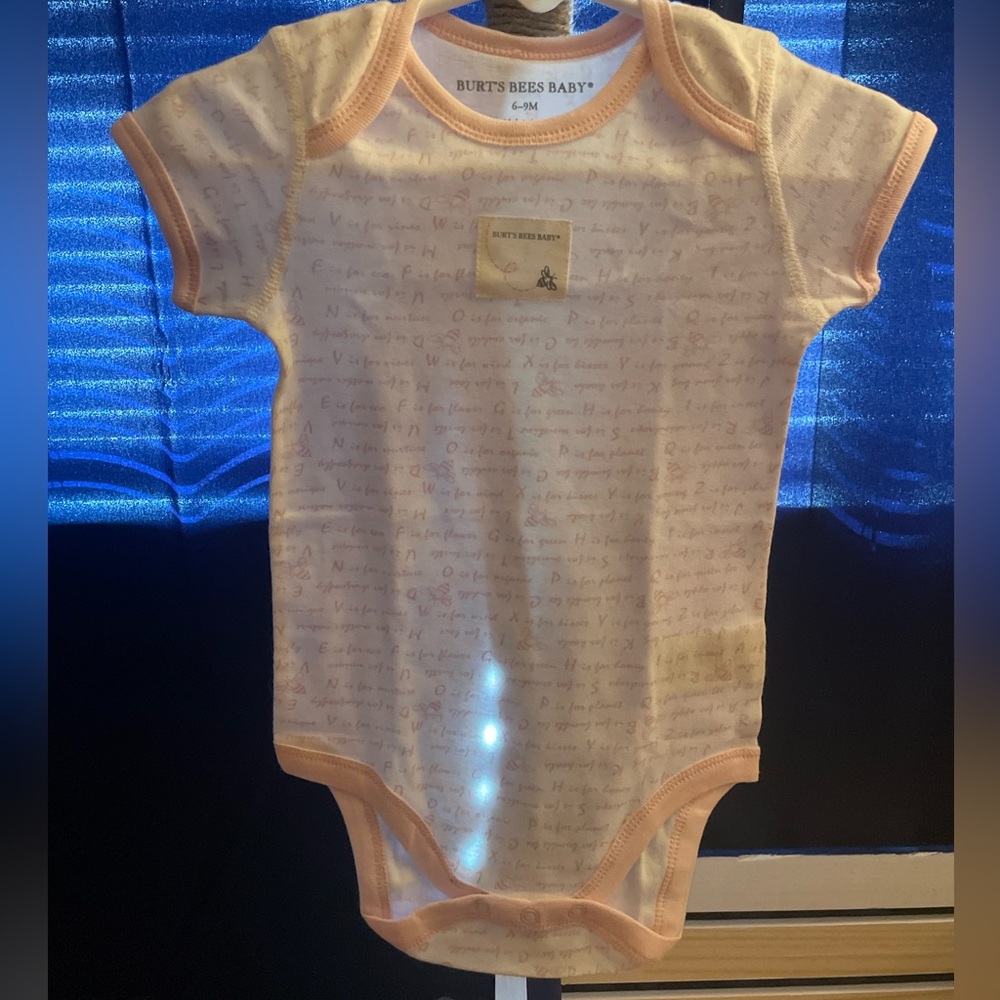 burts bee onesie